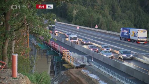 Změna režimu na dálnici D1