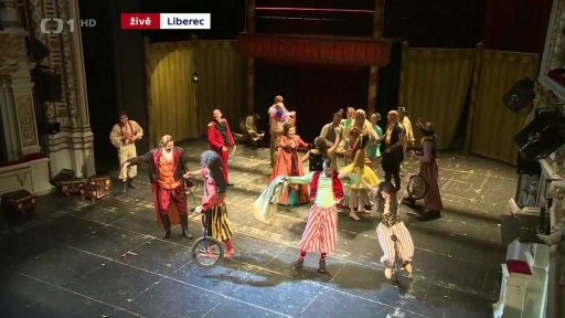 Premiéra Cirkusu Humberto v Liberci