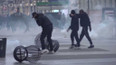 Násilné protesty v Itálii