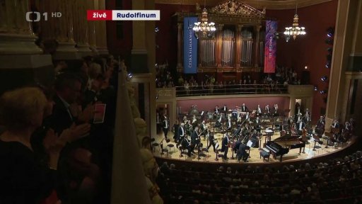 Koncert České filharmonie v Rudolfinu