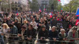 Protesty v Brně proti sjezdu sudetských Němců