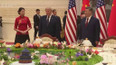 Donald Trump jednal se Si Ťin-pchingem
