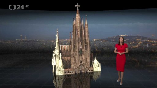 Papež Lev 14. sloužil mši ve slavné bazilice Sagrada Família