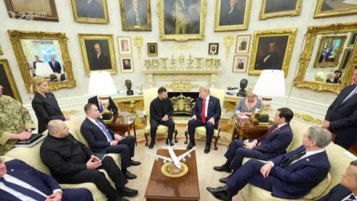 Prezident Zelenskyj ve Washingtonu