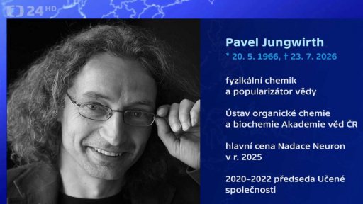 Zemřel fyzikální chemik Pavel Jungwirth