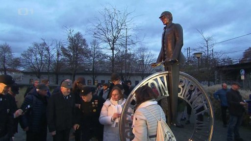 Park jako pocta velocipedistům