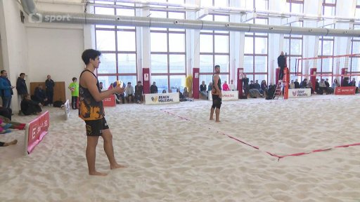 Příběh: Halové mistrovství republiky v plážovém volejbalu
