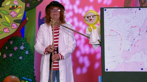 Františkův vynález na předpovídání počasí (klacík a provázek) + rozloučení