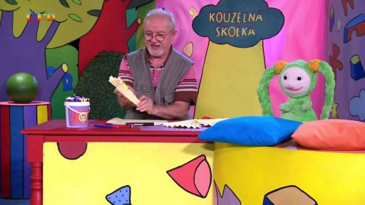 Výroba zmrzlinového vějíře a rozloučení