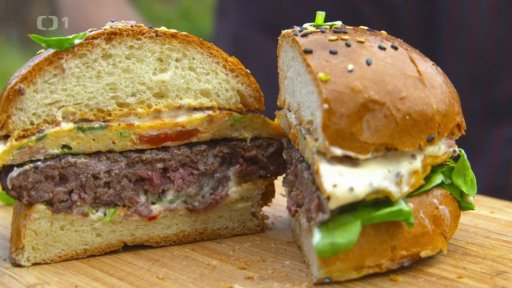 Grilování – burger