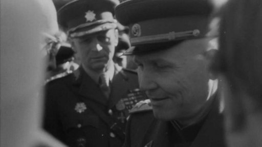 Přílet vojenské delegace