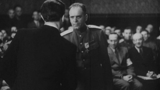 Vyznamenání ministra zdravotnictví Procházky lékařům rudé armády v Terezíně