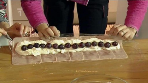 Šunková roláda na vinné omáčce