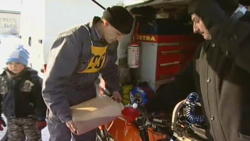 Akce: Zimní závod motocyklů Fichtel day