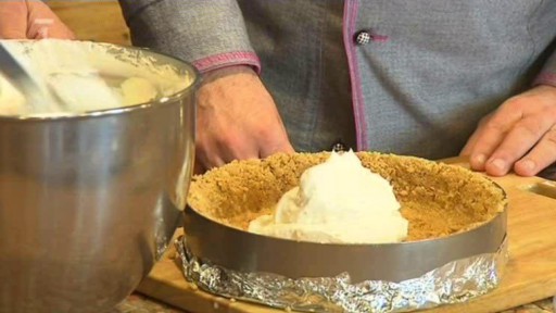 Tvarohový dort s ovocem