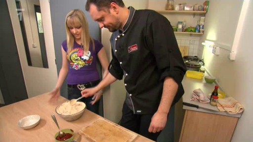 Marinované kuře s nudlemi