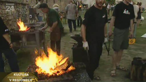 Hrad Buchlov: setkání uměleckých kovářů