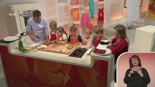 Vaření pro děti a dětmi: Zdravý hamburger (2. část)