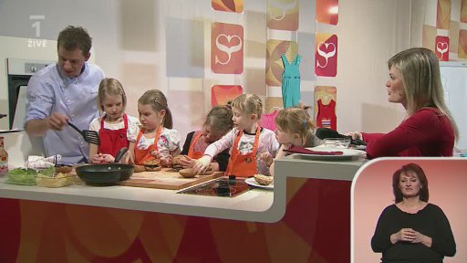 Vaření pro děti a dětmi: Zdravý hamburger (3. část)