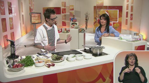 Vaření - chřest - 1. část