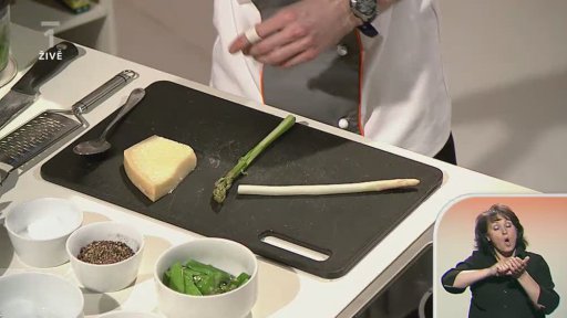 Vaření - chřest - 2. část