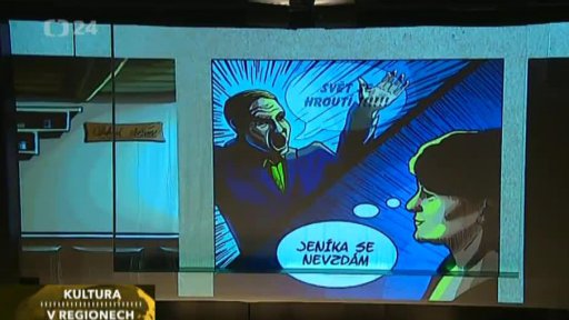 Opera Prodaná nevěsta v komiksovém podání