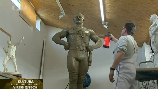 Nová socha Gustava Frištenského