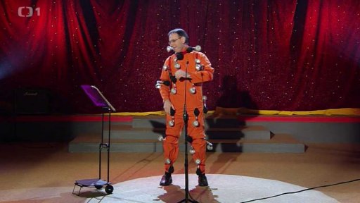 Klaun a performer Michel Lauziere