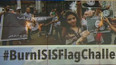 #BurnISISflagChallenge
