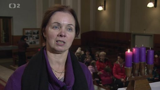 Mikuláš v bývalé prostějovské synagoze