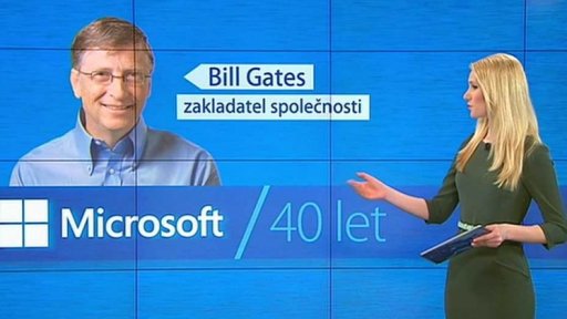 Infografika: Pinterest a 40 let Microsoftu