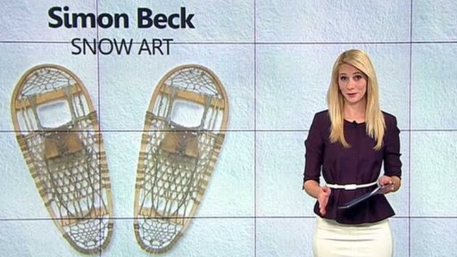 Fotoklik: Sněžný umělec