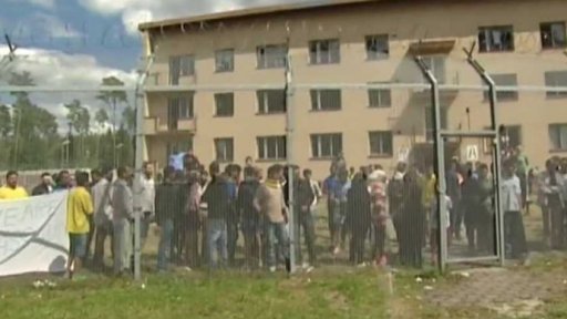 Uprchlíci v českých detenčních zařízeních