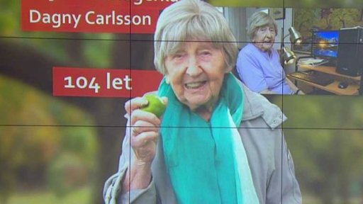 Klik týdne: Stoletá blogerka Dagny Carlsson