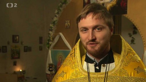 Moldavský pravoslavný kněz Alexandr Ceban