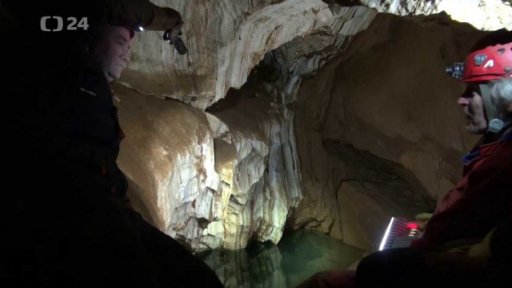 Speleologové zkoumají krkonošské podzemí