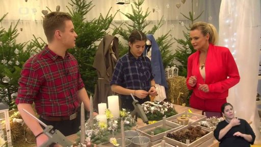 Vánoční floristika se studenty SZeŠ Rajhrad - 2. část + pozvánky