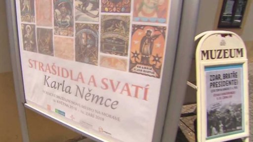 Art týden: Strašidla a svatí Karla Němce