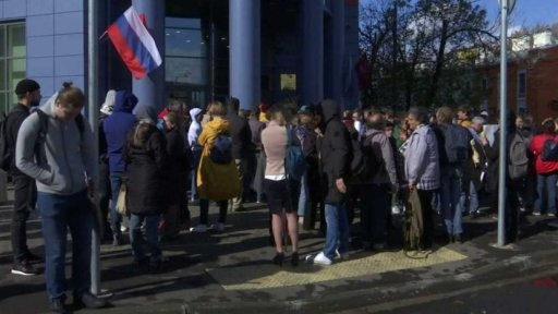 Soudní procesy z protivládními demonstranty v Rusku