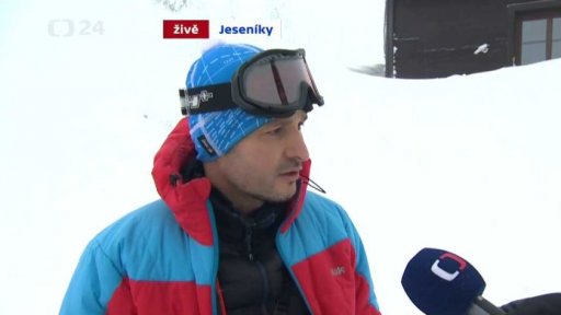 Lavinové nebezpečí v Jeseníkách