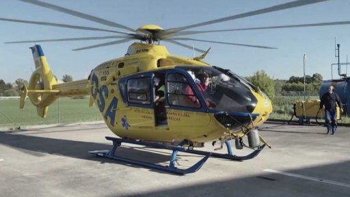 Muž v bezvědomí po pádu na hlavu I.