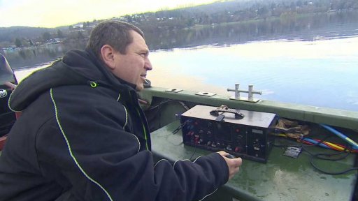 Potápěči na Brněnské přehradě