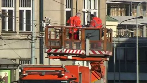 Dopravní komplikace v Praze