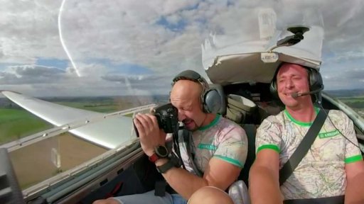 Pohled na obce z nebeské výšky