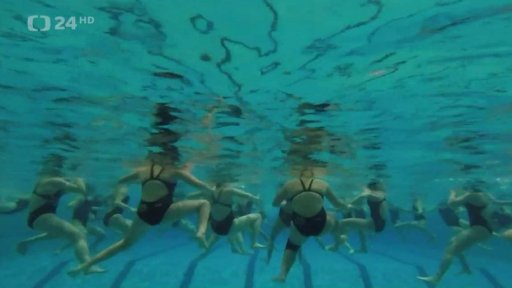 Vánoční vystoupení olomouckých akvabel