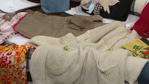 Recyklovaný šatník