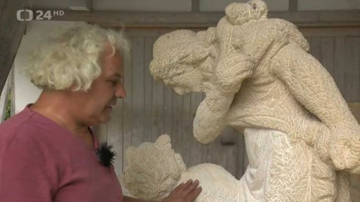 Vznikají sochy, které doplní Mariánský sloup