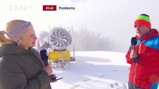 Do Česka přichází zima