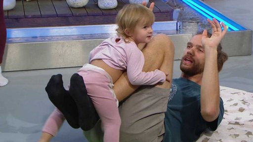 Akrobacie rodičů s dětmi - 2. část