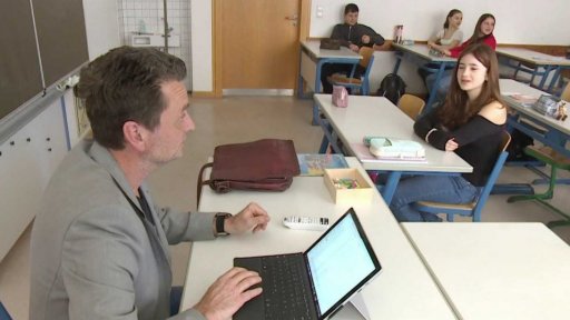 Den na bavorském gymnáziu